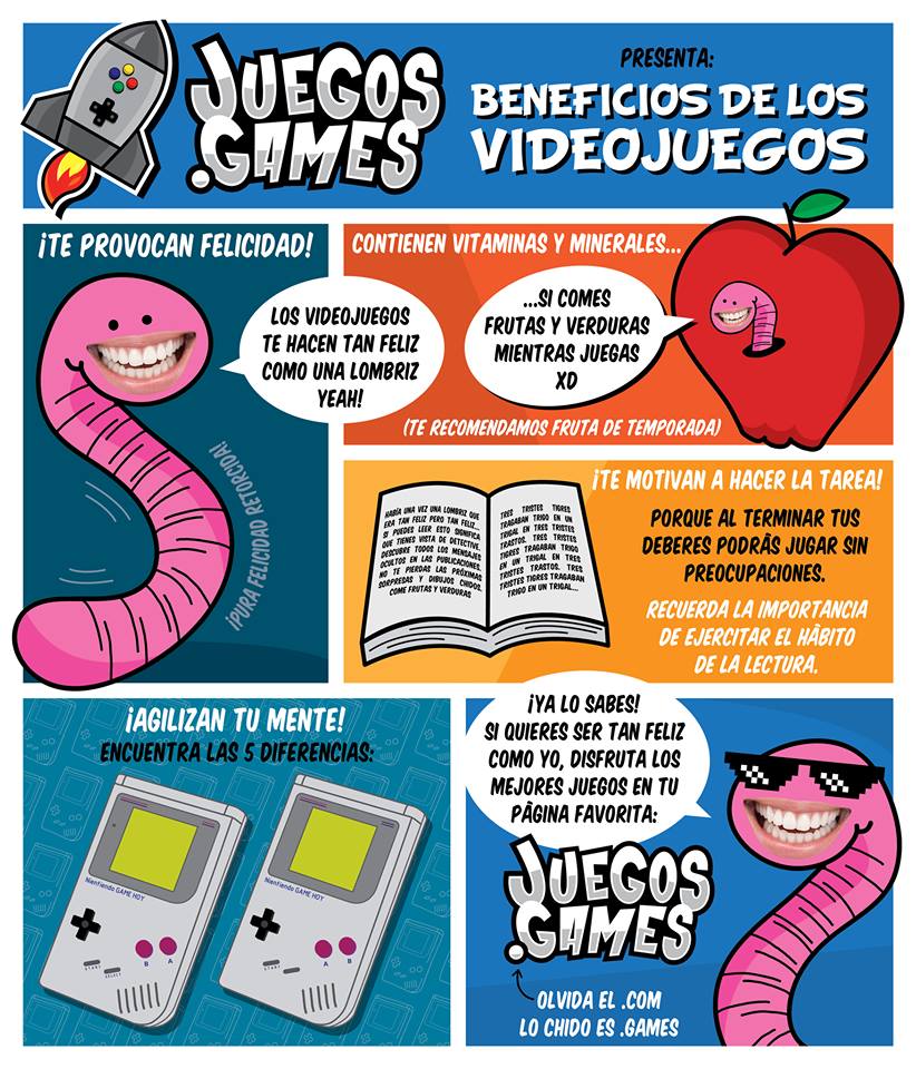 Beneficios de los videojuegos