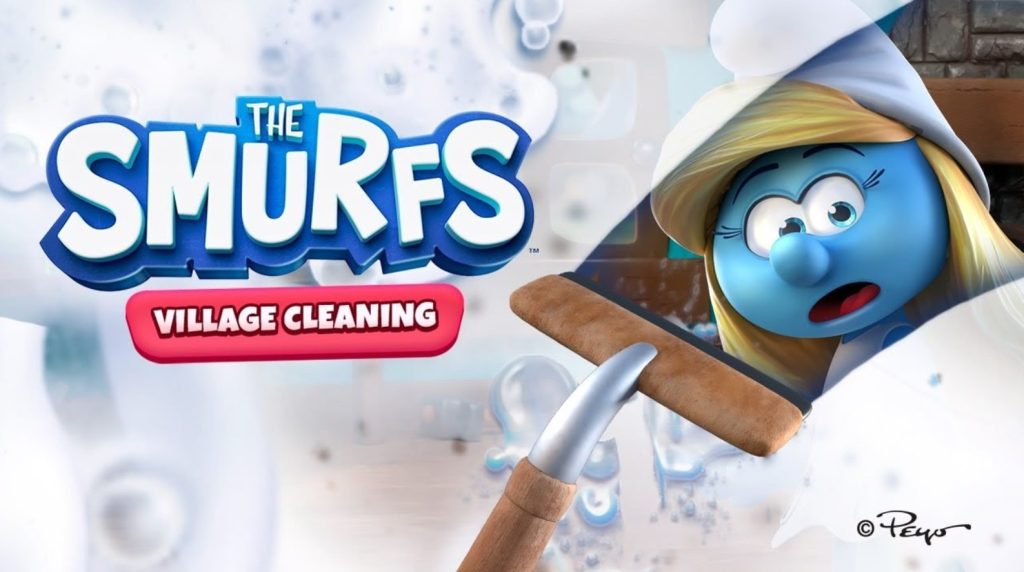 The Smurfs Village Cleaning