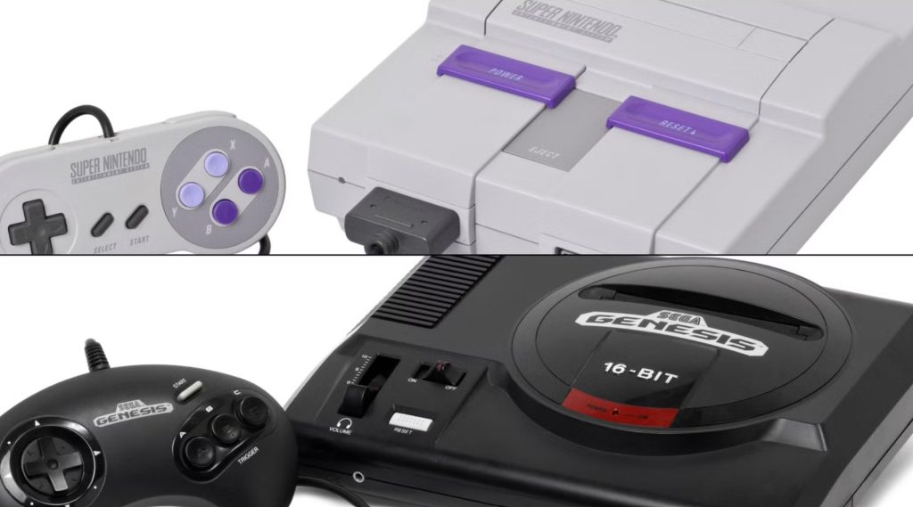 Super NES y Sega Genesis