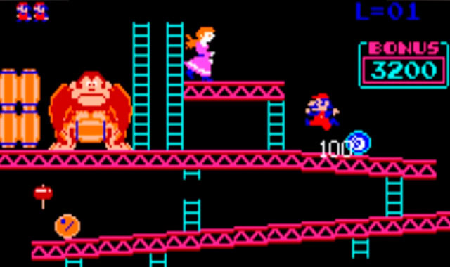 Donkey Kong: Captura de pantalla