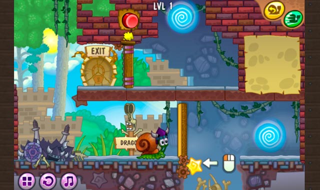 Captura del juego Snail Bob 7