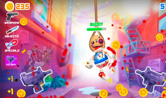 Super Buddy Kick 2: Captura de pantalla