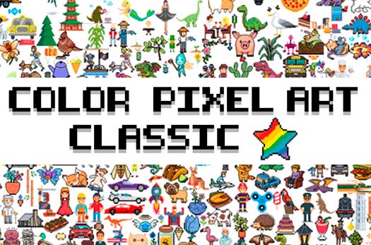 Color Pixel Art Classic: Portada