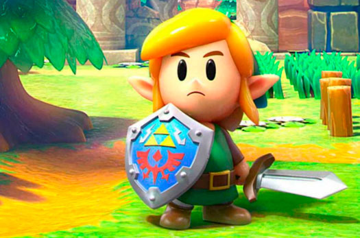 Legend Of Zelda: The Link’s Awakening: Portada