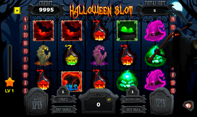 Captura del juego Halloween Slot