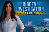 Hidden Investigation: Who Did it?: Portada