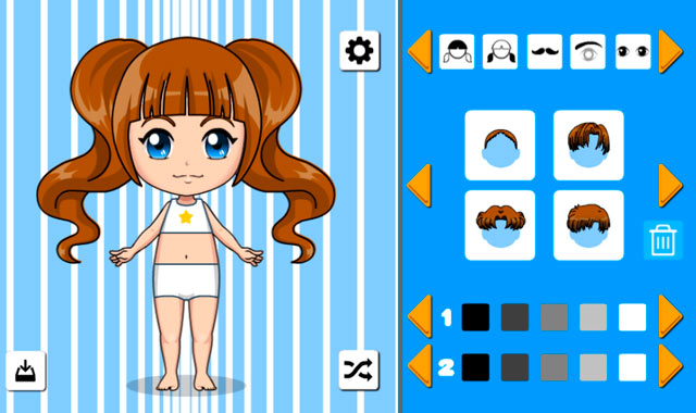 Kawaii Chibi Creator: Captura de pantalla