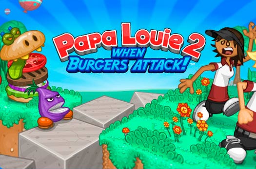 Papa Louie 2 When Burgers Attack: Portada