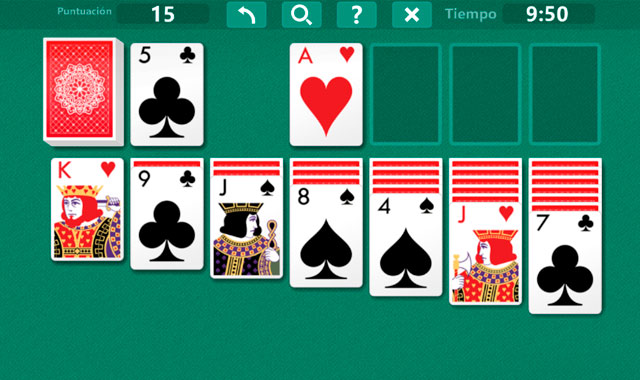 Classic Solitaire: Captura de pantalla