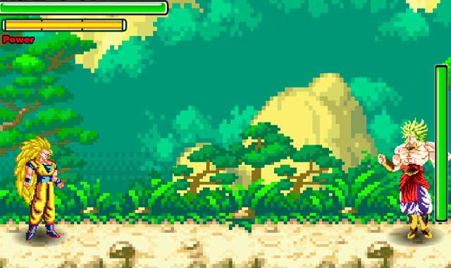 Captura del juego Dragon Ball Fierce Fighting 2.9