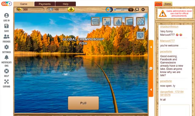 Let’s Fish: Captura de pantalla