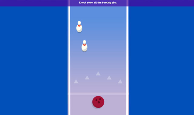 Bowling Challenge: Captura de pantalla