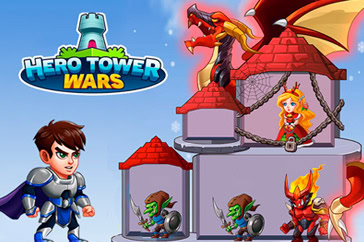 Hero Tower Wars: Portada