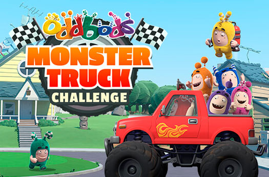 Oddbods Monster Truck: Portada