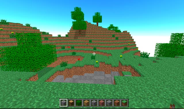 Captura del juego Minicraft