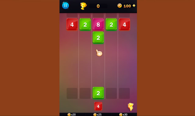 2048 Lines: Captura de pantalla