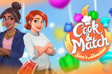 Cook and Match: Sara’s Adventure: Portada