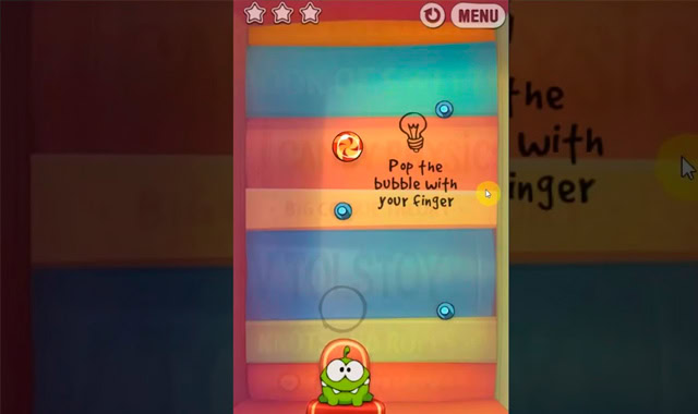 Captura del juego Cut the Rope: Experiments