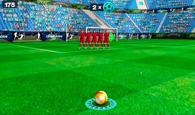 Real Freekick 3D: Captura de pantalla