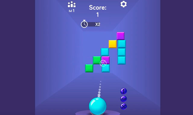 Captura del juego Block Crasher