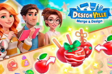 DesignVille: Merge & Design: Portada