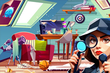 Hidden Object Rooms Exploration: Portada