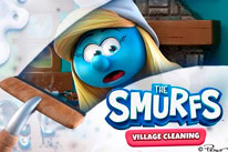 The Smurfs Village Cleaning: Portada