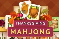 Juego online Thanksgiving Mahjong