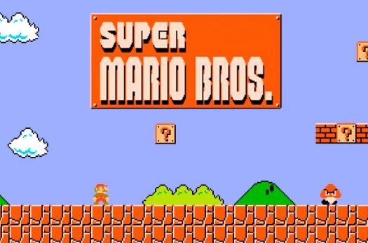 Super Mario Bros - Portada oficial