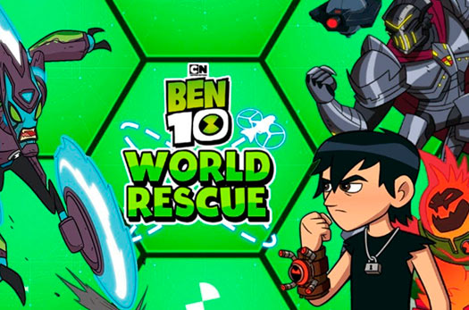 Ben 10: World Rescue - Portada oficial