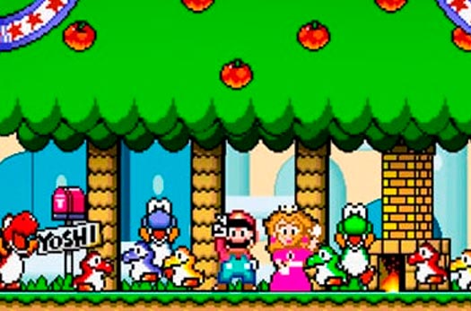 Super Mario World - Portada oficial