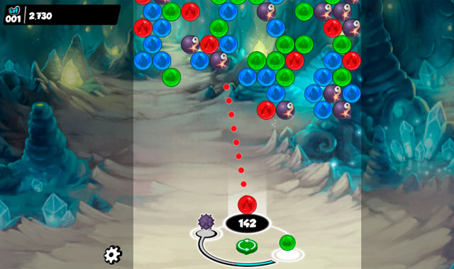 Captura del juego Bubble Dragons
