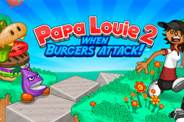 Papa Louie 2 When Burgers Attack - Portada oficial