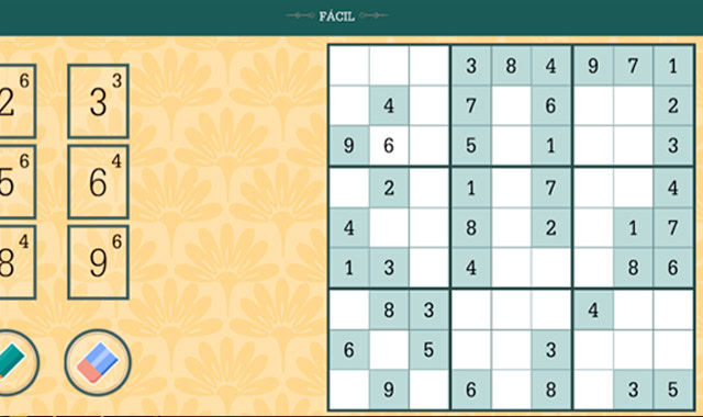 Captura de pantalla de Sudoku