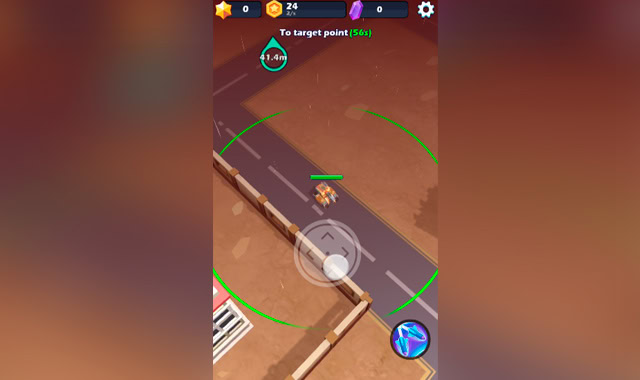 Captura de pantalla de Tank Zombies 3D