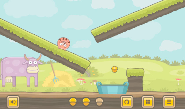 Captura de pantalla de Piggy in the Puddle