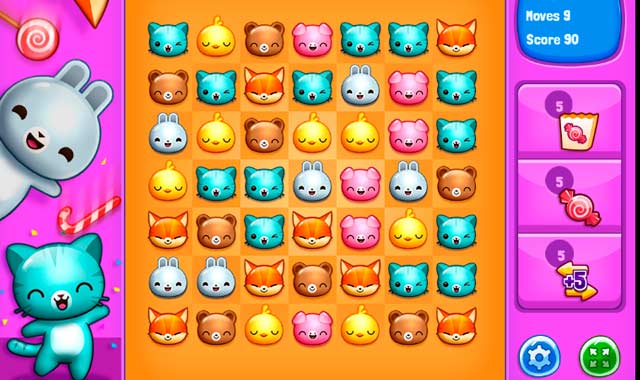 Captura de pantalla de Pet Pop Party