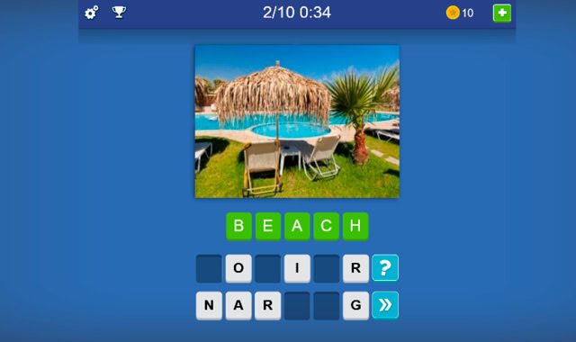 Captura de pantalla de 4 Pix Word Quiz