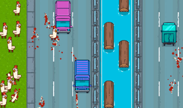 Captura de pantalla de Go Chicken Go