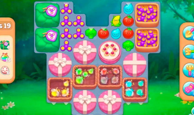 Captura de pantalla del juego VegaMix Match-3 Village