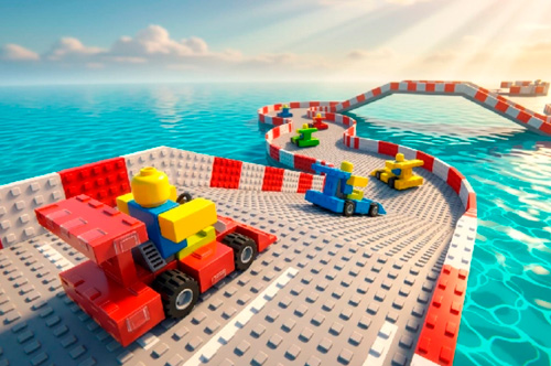 Build a Racing Track! - Portada oficial
