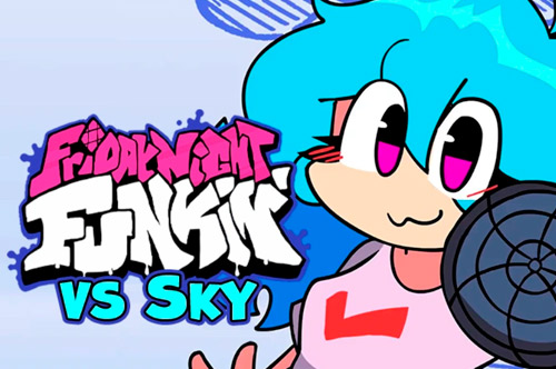 Friday Night Funkin’ vs Sky - Portada oficial
