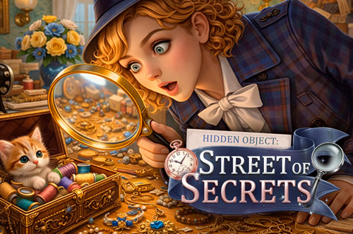 Hidden Object: Street Of Secrets - Portada oficial