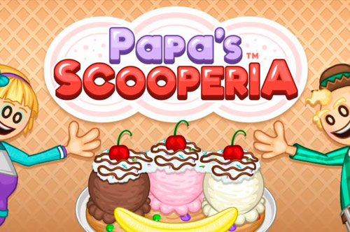 Papa’s Scooperia - Portada oficial
