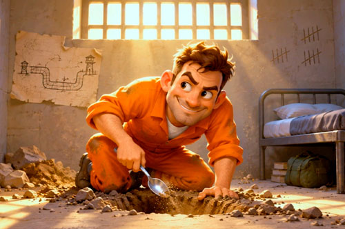 Prison Escape: Dig Out - Portada oficial