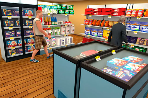 Supermarket Simulator: Desert - Portada oficial